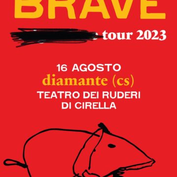 CARL BRAVE IL 16 AGOSTO A L TEATRO DEI RUDERI DI CIRELLA CARL BRAVE IL 16 AGOSTO A L TEATRO DEI RUDERI DI CIRELLA