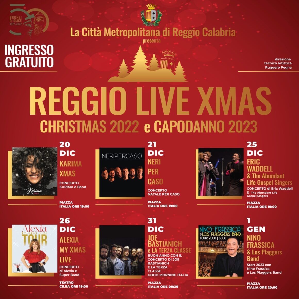 SUCCESSO PER IL REGGIO LIVE XMAS DELLA METROCITY A REGGIO! SUCCESSO PER IL REGGIO LIVE XMAS DELLA METROCITY A REGGIO!
