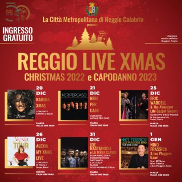 SUCCESSO PER IL REGGIO LIVE XMAS DELLA METROCITY A REGGIO! SUCCESSO PER IL REGGIO LIVE XMAS DELLA METROCITY A REGGIO!