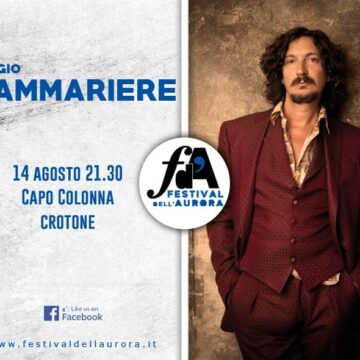 SERGIO CAMMARIERE HA APERTO IL FESTIVAL DELL’AURORA SERGIO CAMMARIERE HA APERTO IL FESTIVAL DELL’AURORA