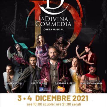 LA DIVINA COMMEDIA OPERA MUSICAL INCANTA ANCORA LA CALABRIA! LA DIVINA COMMEDIA OPERA MUSICAL INCANTA ANCORA LA CALABRIA!