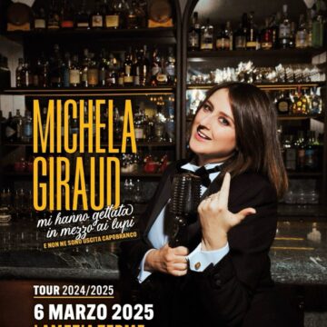 Michela Giraud il 6 marzo al Teatro Grandinetti di Lamezia Terme Michela Giraud il 6 marzo al Teatro Grandinetti di Lamezia Terme