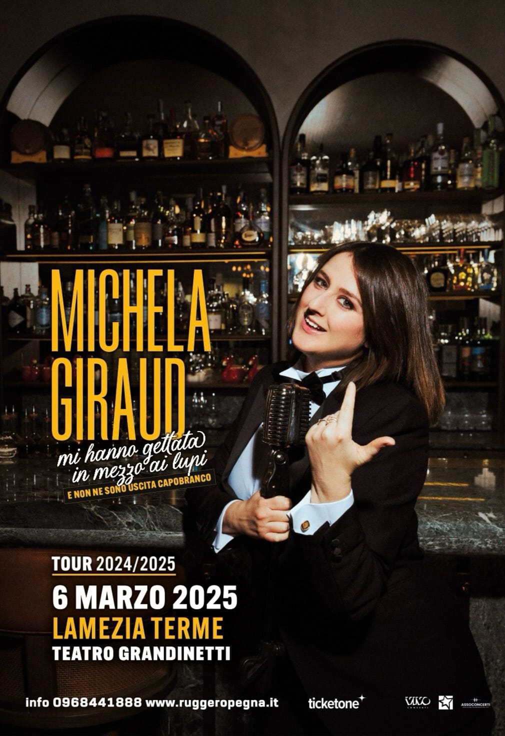Michela Giraud il 6 marzo al Teatro Grandinetti di Lamezia Terme Michela Giraud il 6 marzo al Teatro Grandinetti di Lamezia Terme