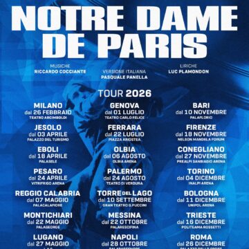 NOTRE DAME DE PARIS TORNA IN CALABRIA! NOTRE DAME DE PARIS TORNA IN CALABRIA!