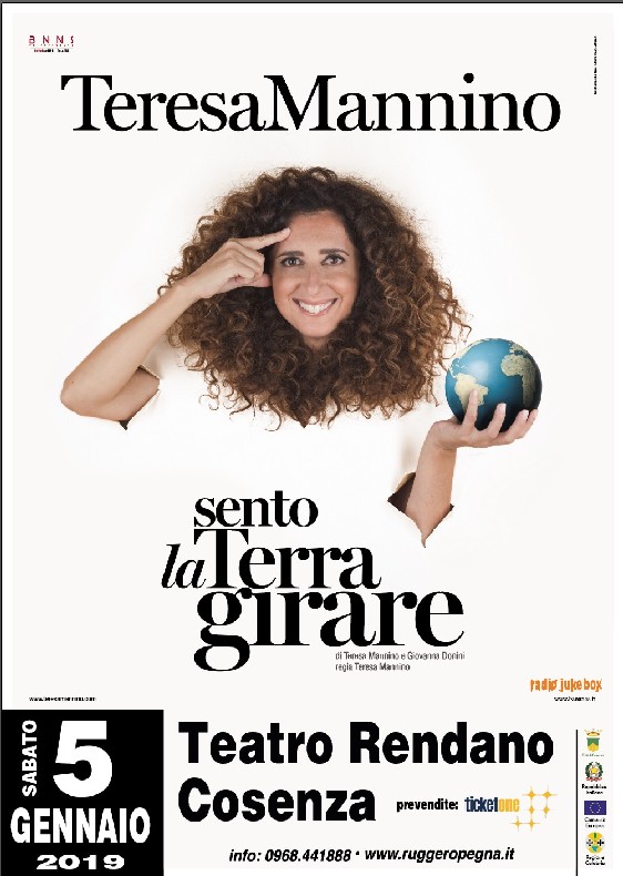 TERESA MANNINO FA SOLD OUT A REGGIO, CATANZARO E COSENZA TERESA MANNINO FA SOLD OUT A REGGIO, CATANZARO E COSENZA