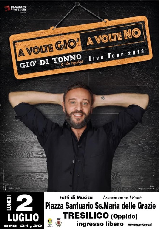 SUCCESSO PER GIO’ DI TONNO A TRESILICO. APPLAUSI ANCHE PER FRANCESCO SICARI SUCCESSO PER GIO’ DI TONNO A TRESILICO. APPLAUSI ANCHE PER FRANCESCO SICARI