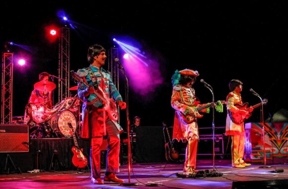 FAVOLOSA REUNION IDEALE DEI BEATLES CON I BEATBOX AL REGGIO LIVE FEST