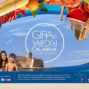 Gira e rigira, la Calabria ti stupisce sempre! Visita il nuovo portale dell’Assessorato al Turismo della Regione Calabria: TURISCALABRIA.IT Gira e rigira, la Calabria ti stupisce sempre! Visita il nuovo portale dell’Assessorato al Turismo della Regione Calabria: TURISCALABRIA.IT