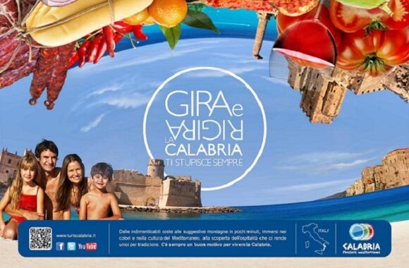 Gira e rigira, la Calabria ti stupisce sempre! Visita il nuovo portale dell’Assessorato al Turismo della Regione Calabria: TURISCALABRIA.IT Gira e rigira, la Calabria ti stupisce sempre! Visita il nuovo portale dell’Assessorato al Turismo della Regione Calabria: TURISCALABRIA.IT