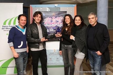 ”RICCIO D’ARGENTO PER “ALICE NEL PAESE DELLE MERAVIGLIE" ”RICCIO D’ARGENTO PER “ALICE NEL PAESE DELLE MERAVIGLIE"